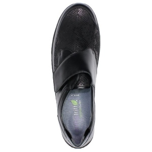 Pantofi dama negru ortopedici casual piele naturala cu talpa joasa Waldlaufer 496H31-352-001-Henni-Negru