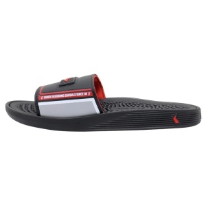 Papuci barbati, negru, de plaja, sintetic, cu talpa joasa, Rider 11690-AG460-Negru