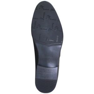 Cizme barbati negru elegante piele naturala scurte cu toc Eldemas F5003-22-Negru