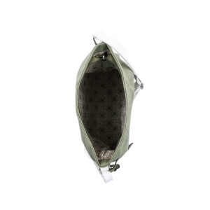 Geanta dama verde casual piele ecologica de umar cu bareta reglabila Rieker H1033-55-Verde