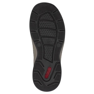 Pantofi barbati bej casual piele naturala cu talpa joasa Rieker 14300-64-Bej