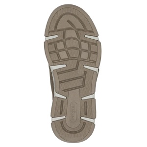 Pantofi barbati bej casual piele naturala cu talpa joasa Rieker 15900-25-Bej