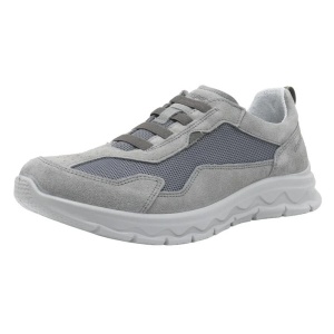 Pantofi barbati gri sport piele intoarsa si textil cu talpa groasa Grisport 892695-44518V14T-Gri
