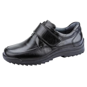 Pantofi barbati negru casual piele naturala cu talpa groasa Waldlaufer 613300-174-001-Kai-Negru