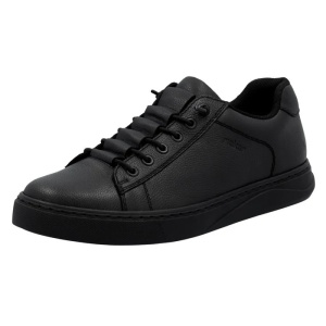 Pantofi barbati negru casual piele naturala cu talpa joasa Rieker B9956-00-Negru
