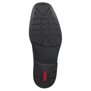 Pantofi barbati negru eleganti piele naturala cu toc Rieker B0873-00-Negru