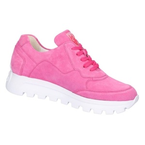 Pantofi dama fuchsia sport piele intoarsa cu talpa groasa Waldlaufer 993003-195-233-H-Ajala-Fuchsia