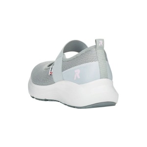 Pantofi dama gri casual textil cu platforma Rieker 42102-40-Gri