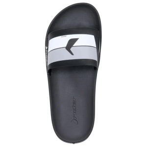 Papuci barbati negru de plaja sintetic cu talpa joasa Rider 11766-AE832-Negru