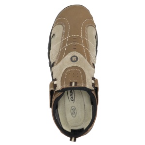 Sandale barbati maro sport piele naturala cu talpa joasa Grisport 910655-81561BV2-Maro