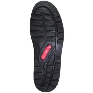 Cizme barbati negru casual piele naturala imblanite lungi cu talpa joasa Otter OT27751BL-01-N-Negru