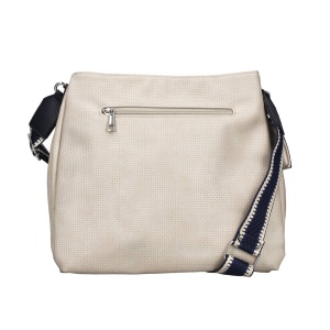 Geanta dama bej casual piele ecologica crossbody si de umar cu bareta reglabila Rieker H1004-60-Bej