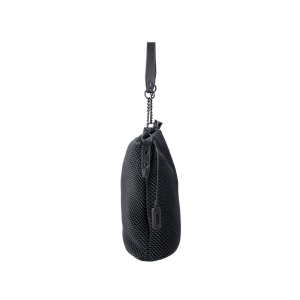Geanta dama negru casual piele ecologica de mana si de umar cu bareta reglabila si detasabila Rieker H1331-00-Negru