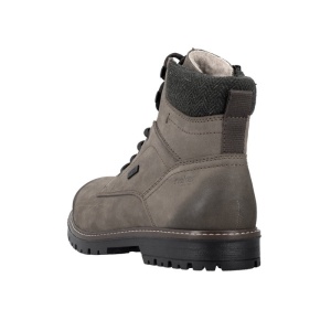Ghete barbati maro casual piele naturala impermeabile imblanite cu toc Rieker F3612-24-Maro