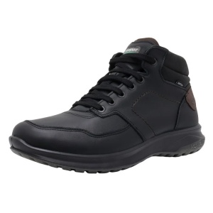 Ghete barbati negru casual piele naturala impermeabile cu talpa groasa Grisport 881025-44113A2G-Negru