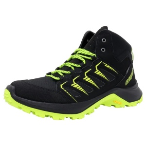 Ghete barbati negru sport piele ecologica impermeabile cu talpa joasa Grisport 822828-14725R6G-Negru