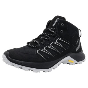 Ghete dama negru sport piele ecologica impermeabile cu talpa joasa Grisport 821810-14727R6G-Negru