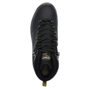 Ghete negru sport piele naturala impermeabile cu talpa groasa Grisport 876900-15203D44G-Negru
