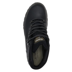 Ghete negru sport piele naturala impermeabile cu talpa groasa Grisport 881774-10303D60G-Negru
