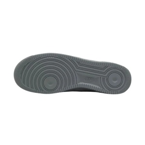 Pantofi barbati gri sport piele naturala cu talpa groasa Nike Air Force 1 Jewel HM0621-001-Gri