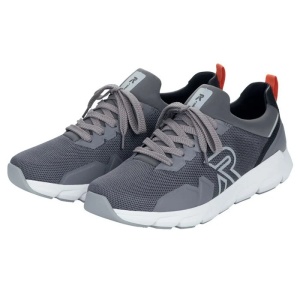 Pantofi barbati gri sport textil cu talpa groasa Rieker 07802-45-Gri