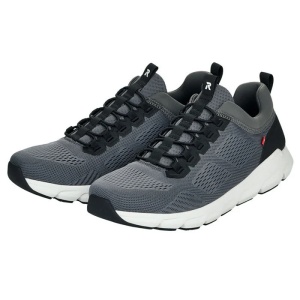 Pantofi barbati gri sport textil cu talpa groasa Rieker 07805-45-Gri
