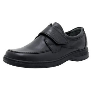 Pantofi barbati negru casual piele naturala cu talpa joasa Nicolis 96373-Negru