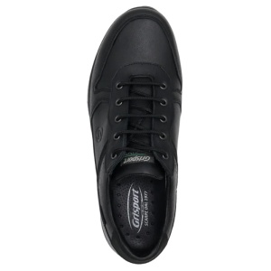 Pantofi barbati negru casual piele naturala impermeabili cu talpa groasa Grisport 901473-8691OV4G-Negru