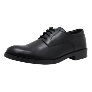 Pantofi barbati negru eleganti piele naturala cu toc BND-121-S-Negru