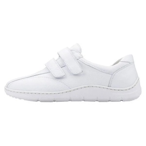Pantofi dama, alb, casual, piele naturala, cu talpa joasa, Waldlaufer 399304-171-150-Hassi-Alb
