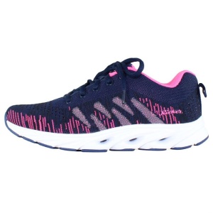 Pantofi dama, albastru inchis, sport, textil, cu talpa joasa, Rieker N9300-14-Albastru-Inchis