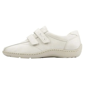 Pantofi dama, bej, casual, piele naturala, cu talpa joasa, Waldlaufer 496301-172-120-Henni-Bej