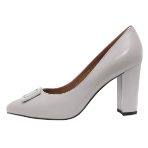 Pantofi dama, gri, eleganti, piele naturala, cu toc, Epica C03L129-UR1864-ZY45A-50-N-Gri