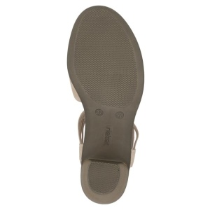 Pantofi dama roz casual piele ecologica cu toc, Rieker 40901-31-Roz