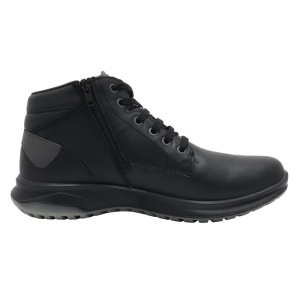 Ghete barbati negru casual piele naturala impermeabile cu talpa groasa Grisport 860308-44105A5G-Negru