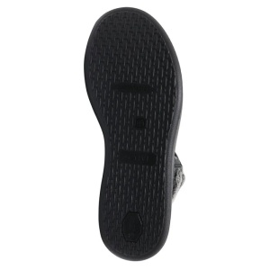 Ghete dama negru casual piele naturala impermeabile cu talpa groasa Grisport 863593-6806T1G-Negru