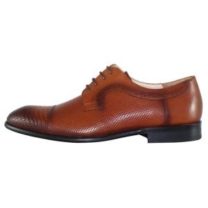 Pantofi barbati, maro, eleganti, piele naturala, cu toc, Nevalis 127-S-Maro