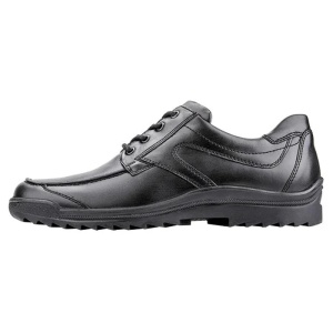 Pantofi barbati, negru, casual, piele naturala, cu talpa groasa, Waldlaufer 483000-174-001-Hendrik-Negru