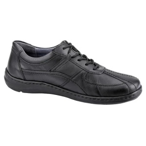 Pantofi barbati negru casual piele naturala cu talpa joasa Waldlaufer 478002-174-001-Herwig-Negru