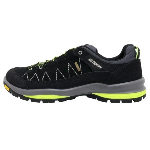 Pantofi barbati, negru, sport, piele naturala, impermeabili, cu talpa groasa, Grisport 820579-12501S2G-Negru