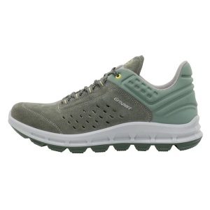 Pantofi barbati, verde, sport, piele naturala, perforati, cu talpa joasa, Grisport 869882-44403V8-Verde