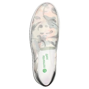 Pantofi dama multicolor casual piele naturala cu talpa joasa Remonte R3100-91-Multicolor