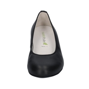 Pantofi dama negru casual piele naturala cu toc Waldlaufer 358501-120-001-Hilaria-Negru
