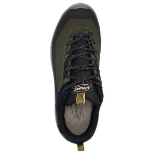 Pantofi verde sport piele naturala impermeabili cu talpa groasa Grisport 870799-15209S5G-Verde