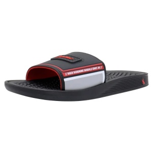 Papuci barbati negru de plaja sintetic cu talpa joasa Rider 11690-AG460-Negru