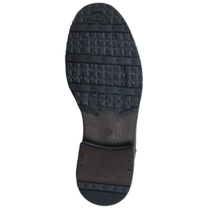 Cizme barbati negru casual piele naturala imblanite lungi cu toc Nicolis 41905-Negru