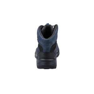 Ghete barbati albastru inchis casual piele naturala impermeabile cu talpa groasa Waldlaufer 415972-502-713-Albastru-Inchis