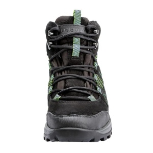 Ghete dama negru sport piele naturala impermeabile cu talpa joasa Waldlaufer 471974-500-001-Holly-Negru
