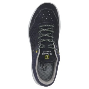 Pantofi barbati albastru inchis sport piele naturala perforati cu talpa joasa Grisport 868280-44401V3-Albastru-Inchis