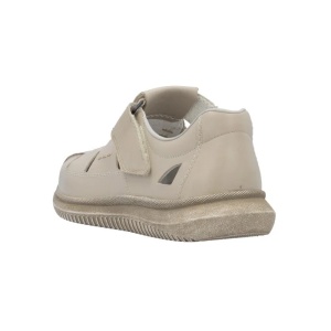Pantofi barbati bej casual piele naturala perforati cu talpa joasa Rieker 10453-60-Bej